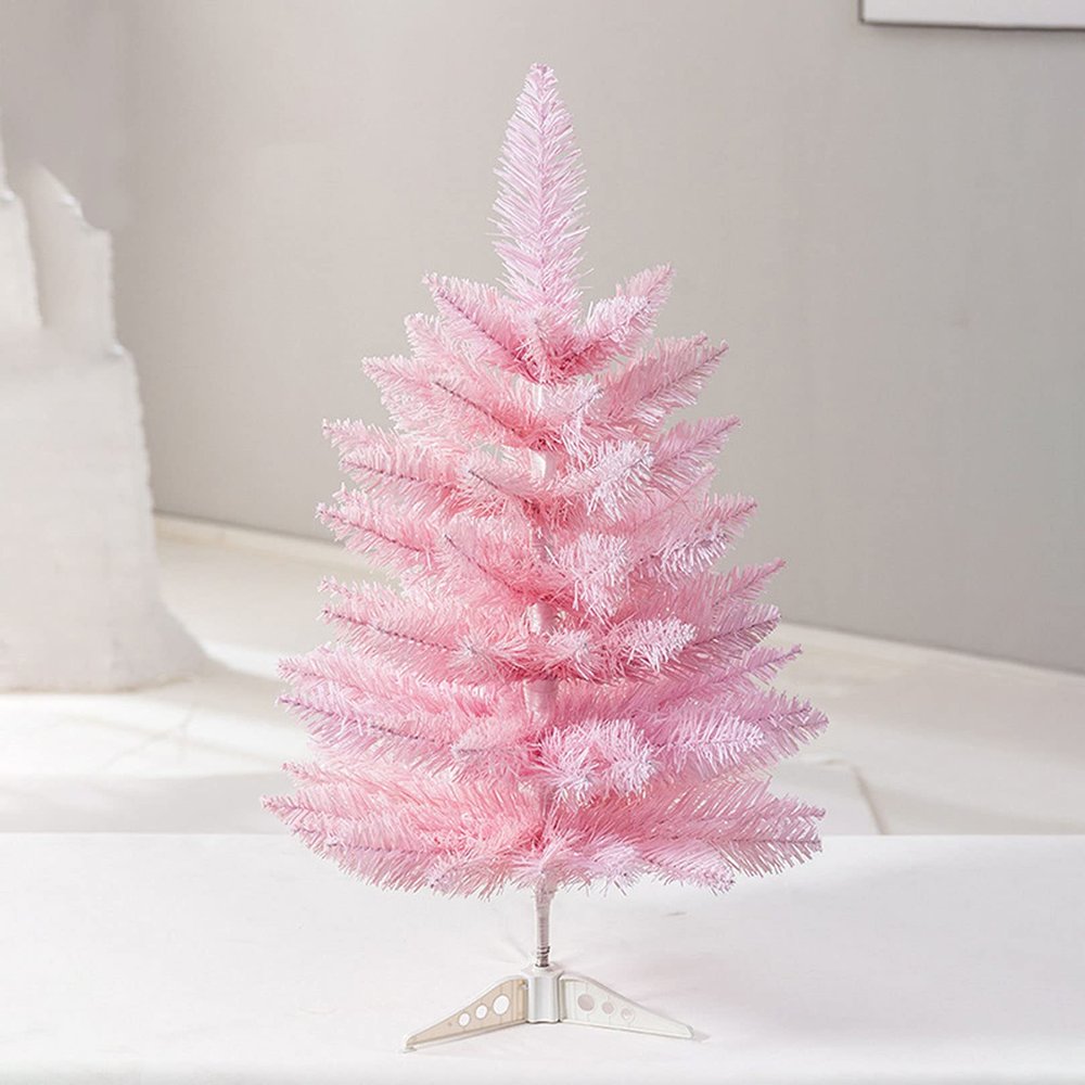 Christmas Pine Tree Premium Artificial Holiday Mini Christmas Tree for Tabletop,Home, Office, Indoor and Outdoor Holiday Decoration,Easy Assembly