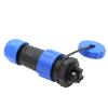 ZBLZGP TY20 3 Pin 25A Circular Waterproof Connector No Soldering Panel Mount Male Female Power Plug Screw Connection Quick Disconect for Power Outdoor view 2