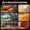 HuaShuani 5L Manual Doughnut Churro Filling Machine, Stainless Steel Commercial Latin Fruit Churro Filling Machine, Stainless Steel Manual Dessert Filling Machine, for Kitchen Restaurants view 3