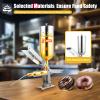 HuaShuani 5L Manual Doughnut Churro Filling Machine, Stainless Steel Commercial Latin Fruit Churro Filling Machine, Stainless Steel Manual Dessert Filling Machine, for Kitchen Restaurants view 4