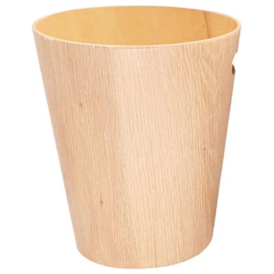 OSALADI Desktop Trash Can Japanese Minimalist Design for Home Office Stylish Wastebasket for Bathroom Bedroom and Desk Compact