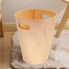 OSALADI Desktop Trash Can Japanese Minimalist Design for Home Office Stylish Wastebasket for Bathroom Bedroom and Desk Compact view 2