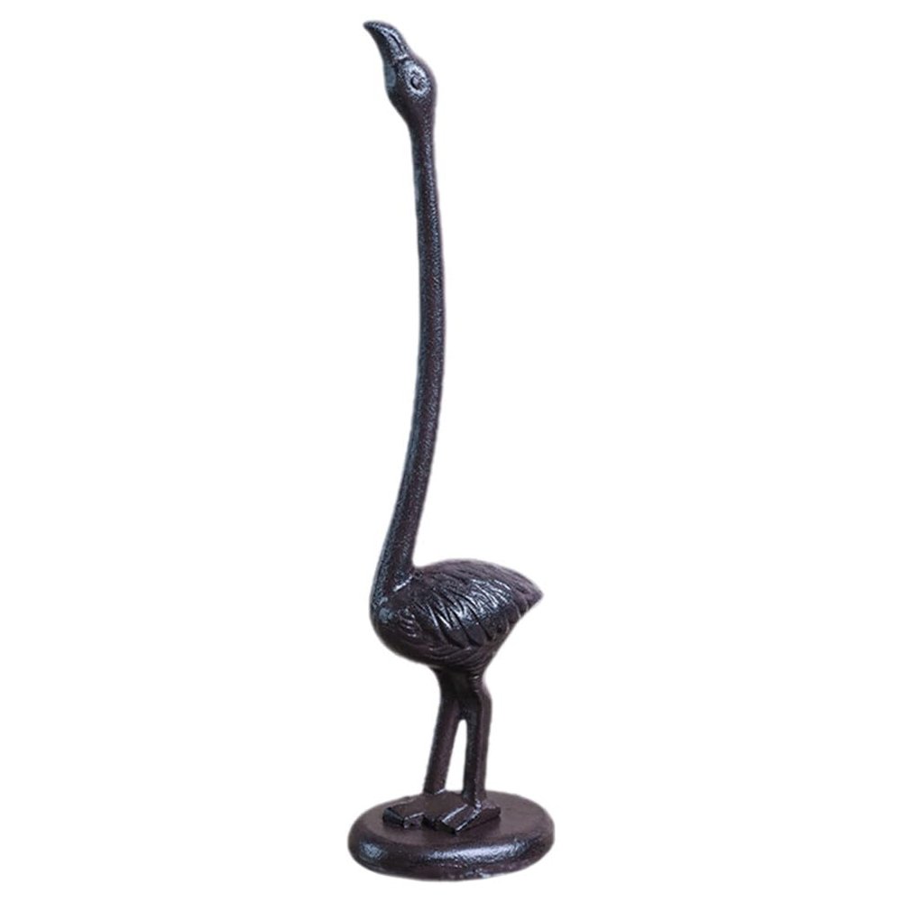 Cabilock Animal Shape Paper Towel Holder Vertical Roll Paper Organizer for Kitchen Bathroom
