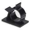 Self Adhesive Cable Clips 100 Pack Nylon PA66 Adjustable Wire Management Clamps Reusable for Home Office Desk Cable Organization view 2