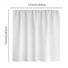 Orlco Art Jesus Christian Cross Retro Vintage Shower Curtain Farmhouse Painting Tiger and Jesus Lamb Dove Pictures Rustic Religious Bathroom Shower Curtain with 12 Hooks 72"x72" view 3