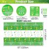 Disposable Tennis Party Supplies for 20 Guests - Set Includes Plates, Napkins, Forks, Tablecloth for Men, Women, Kids - Sports Themed Birthday Party Decor view 2