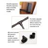 Lift Pull-down Hanger Bar, Wardrobe Hanger With Telescopic Handle And Mounting Hardware, Automatic Rebound, Adjustable Width, 20 Kg Load Capacity (Size : 830-1150mm) view 3