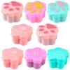 Cabilock 8pcs Tiny Sauce Boxes for Travel Meal Prep Portable Condiment Jars for Ketchup Salad Dressing More for Picnics Lunch Boxes Family Gatherings view 1