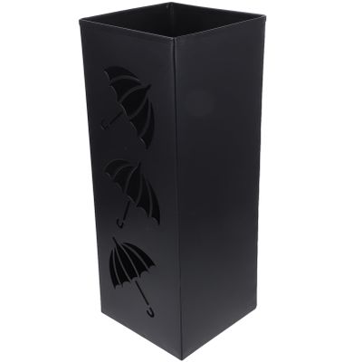 VOSAREA Umbrella Storage Holder Creative Iron Umbrella Stand for Home Stylish Ventilated Design for Entryway Organization