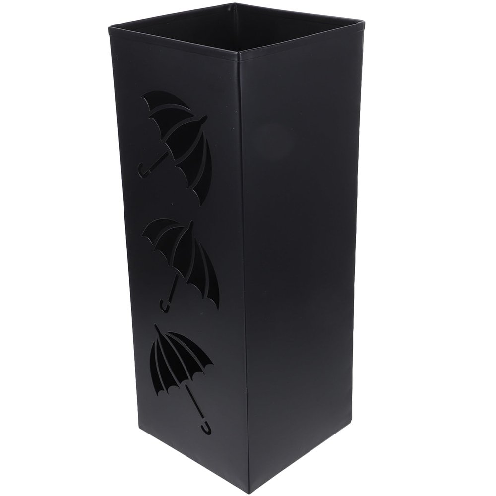 VOSAREA Umbrella Storage Holder Creative Iron Umbrella Stand for Home Stylish Ventilated Design for Entryway Organization
