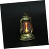 Retro Kerosene Lamp Decorative Night Light with Handle for Tabletops view 1