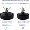 6 Fins Ninja Blender Blades Replacement Parts 4 inch Diameter Compatible with Nutri Ninja Auto iQ BBL480 BL480D BL482 BL456 Blenders (Female Fins Only) view 2