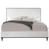Acme Carena Wooden Bed in Light Gray and White and Brown view 4