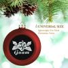 Hibiscus Flowers Guam Print Christmas Balls Ornaments Christmas Tree Decorations Hanging Ball for Holiday Wedding Party Decoration view 3