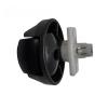 Original Front Wheel. Compatible for Roborock S7 MaxV Ultra/Q5/Q7/Q7 Max/S8 .Vacuum Cleaner Parts Caster (Color : Black) view 1