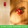 Large Tempered Glass Cutting Boards For Kitchen 18 x 24- High Transparency for Countertop Protection, Scratch-Resistant, Heat-Resistant, Dishwasher safe(XX-Large) view 4