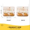 2 PCS Pot Holders with Hanging Loops, Fall Pumpkin Heatresistant Potholders Coasters Mat for Kitchen Cooking Baking BBQ Thanksgiving Harvest Autumn Leaves view 3