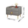 Bed Side Table Country Farmhouse Nightstand Wooden Cabinet Drawer Organizer Bedroom Platform Bed Shelf Ladies Men Tray Tissue Holder Nightstand Night Stand (Color : B) view 2