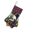 Personalized Dog Christmas Stocking - Festive Decoration, Easy to Hang - Perfect for Gifts and Holiday Steam Little Train view 2