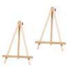 Gadpiparty 6pcs Mini Easel Display Rack for Art and Photos Small Tripod Stand for Boys and Girls Art Classes Craft Projects and Home Decor and Portable view 1
