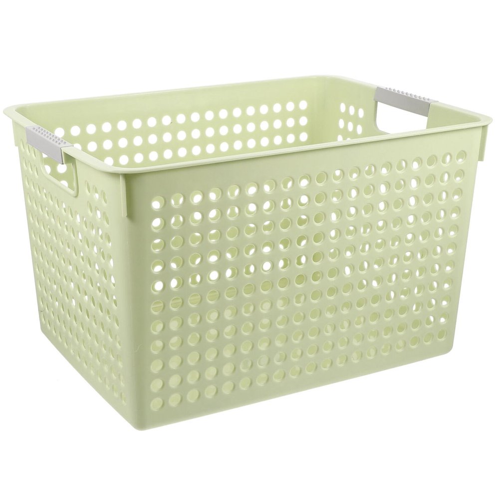 Cabilock Plastic Laundry Hamper Basket for Clothing Storage Capacity Sundries Holder for Home Office and School Easy to Use and Design
