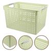 Cabilock Plastic Laundry Hamper Basket for Clothing Storage Capacity Sundries Holder for Home Office and School Easy to Use and Design view 4