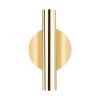 Wall Flower Arranger, Living Room Wall Flower Arrangement, Flower Tube, vase, Gold Perforation-Free Wall Decoration Pendant  Default view 1