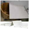 Bathtub Tray Foldable Bathtub Tray Bathtub Insulation Cover, 0.6cm Thickness White PVC Shutter Bath Lid, Bathtub Dust Board Bathroom Rack for Books Phone Tablet Multifunctional (Color : White, Size view 1
