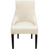 N/A Velvet Wingback Side Chair Slipcover, Removable Chair Slipcover Elastic Dining Chairs Covers, for Kitchen Hotel, Banquet, Ceremony,L,1pack view 1
