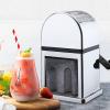 304 Stainless Steel Manual Ice Crusher Shaver Machine, Hand Crank Crushed Ice Maker for Home Use, Portable Snow Cone Machine, Slushy Maker Machine for Fast Coarse, Fine Chips Slushies view 3