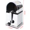 304 Stainless Steel Manual Ice Crusher Shaver Machine, Hand Crank Crushed Ice Maker for Home Use, Portable Snow Cone Machine, Slushy Maker Machine for Fast Coarse, Fine Chips Slushies view 4