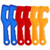 Angoily 6pcs Bucket Lid Lifter Container Lid Opener Barrel Lid Lifter Tool Bucket Lid Remover Barrel Lid Opener Gallon Can Opener Bucket Opener Barrel Opener Bucket Lid Opener view 1