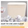 Cabilock Stainless Steel Bathroom Trash Can Easy to Clean Modern Design Small Space view 2