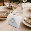Alipis Stainless Steel Napkin Stand Elegant Upright Tissue Holder for Kitchen Dining Room Restaurant Decorative Adornment for Easy Access to Cloth Napkins view 3