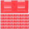 Uonlytech 25pcs Cable Holder Clips Adhesive Cord Organizers for Light Strips Electric Cord Management Home Office and Holiday Decor view 1