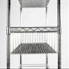 Omega 18" Deep x 30" Wide x 69" High 6 Tier Chrome Mobile Basket Unit 800lb Total Capacity view 3