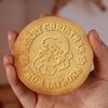 2025 Personalized Christmas Cookie Stamp Custom Name 3D Embossed Cookie Mold An Excellent Tool for Baking Enthusiasts (Design C) view 2
