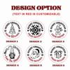 2025 Personalized Christmas Cookie Stamp Custom Name 3D Embossed Cookie Mold An Excellent Tool for Baking Enthusiasts (Design C) view 4