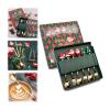 2024 New Christmas Cutlery Set, Stainless Steel Christmas Tea Spoons and Forks Set, Ideal Gift for Kids and Friends (N-3 Spoons 3 Forks) view 1