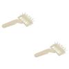 Amosfun 2pcs Pizza Docker Pastry Hole Maker for Pizza Tart Pastry Crusts Comfortable to Use for Home Restaurant Baking view 1