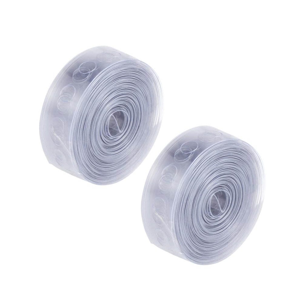 CAXUSD 2pcs Transparent Balloon Chain Tape for Wedding and Party Decoration Easy to Use Balloon Connect Strip for Celebrations and Events