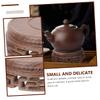 IMIKEYA 2pcs Antique Style Wooden Flower Pot Stand Small Vase Display Holder for Home Decor view 3