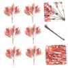 ARTIBETTER Outdoor Fall Decor 6pcs Imitation Plants False Leaf Spray Plastic Outdoor Table Decor view 2