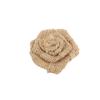 ARTIBETTER 15 pcs Wedding Burlap Decoration Festival Decoration Flower Embellishments for Crafts Burlap Circles Flower Bows Roses Christmas view 2