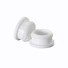 10pcs/set 2.5mm To 50.6mm Silicone Rubber Snap-on Hole Plug Blanking End Caps Seal Stopper Black/Gray/Clear/White Color (Color : White, Size : A-34.6mm (C 5mm)) view 1
