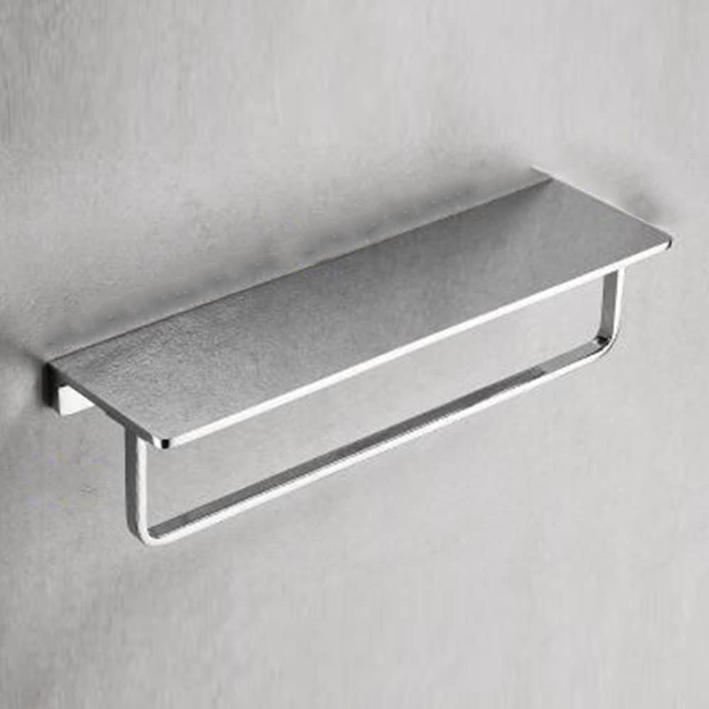 BAHELS Shower Caddy Bathroom Shelf, Modern Wall mounted Bathroom Shelves Kitchen Wall Shelf, Shower Bath Storage Rack Bathroom Organizer (Color : Chrome)