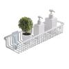 BAHELS Shower Caddy Aluminum Bathroom Storage Basket, Free Nail Shower Caddy Shelf Organizer Rack, Wall Hanging Bathroom Shelf Bathroom Organizer (Color : White 40cm) view 1