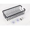 BAHELS Shower Caddy Aluminum Bathroom Storage Basket, Free Nail Shower Caddy Shelf Organizer Rack, Wall Hanging Bathroom Shelf Bathroom Organizer (Color : White 40cm) view 3
