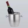 Bar Buckets 304 Stainless Steel Champagne Bucket Thickened Ice Bucket Ice Grain Ice Cube Bucket Iced Red Wine Barrel Bar with Handle Ice Bucket Ice Bucket (Size : Small) view 4