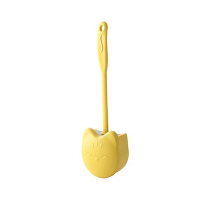 PEKJI Modern Wall-Mounted and Floor-Standing Models Toilet Brush Silicone Toilet Brush and Holder Deep Cleaning Bathroom Accessories Easy to Clean